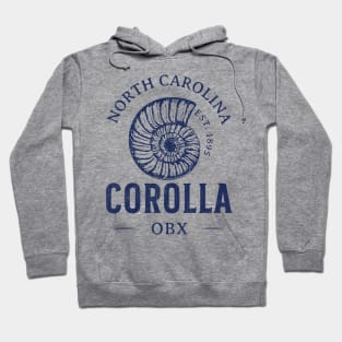 Corolla, NC Summertime Vacationing Seashell Hoodie